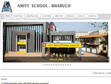 Tablet Screenshot of amityschool.net